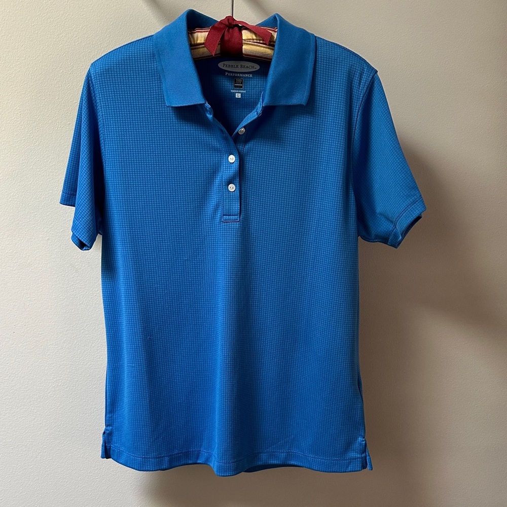 Pebble Beach Women’s Blue Polo Shirt